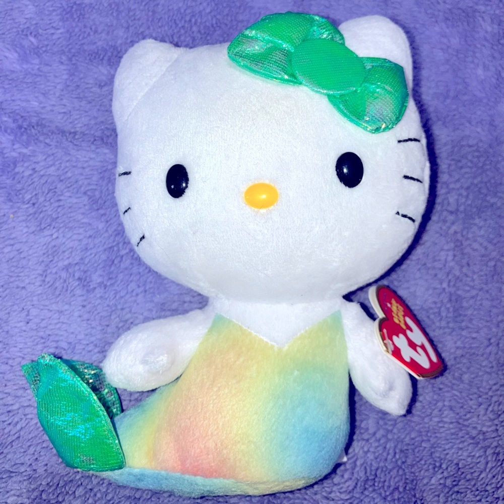 Hello Kitty green mermaid plushy